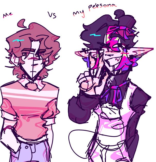 me vs my persona