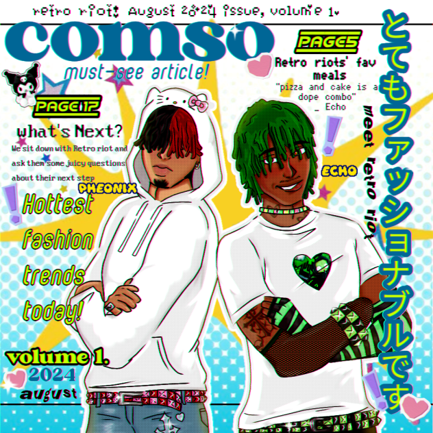 Comso retro riot issue 2024 - ibisPaint