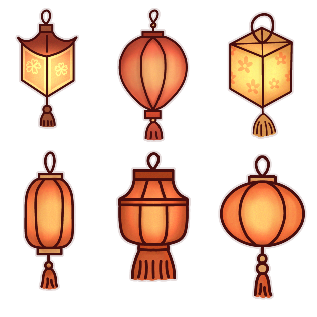 Chn Lanterns icons