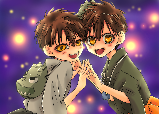 あまねくんとつかさくん
