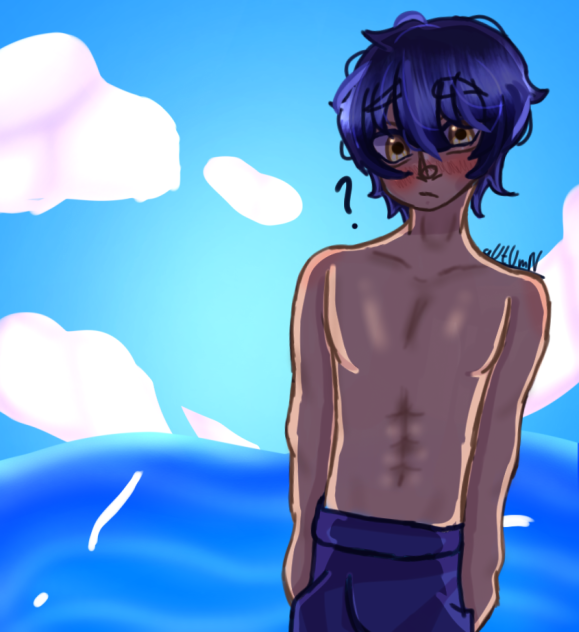 Enjoying summer 🏝️🤨
