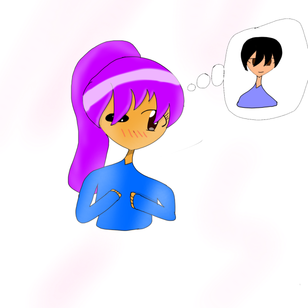 He’s on my mind... (Transparent) ibisPaint