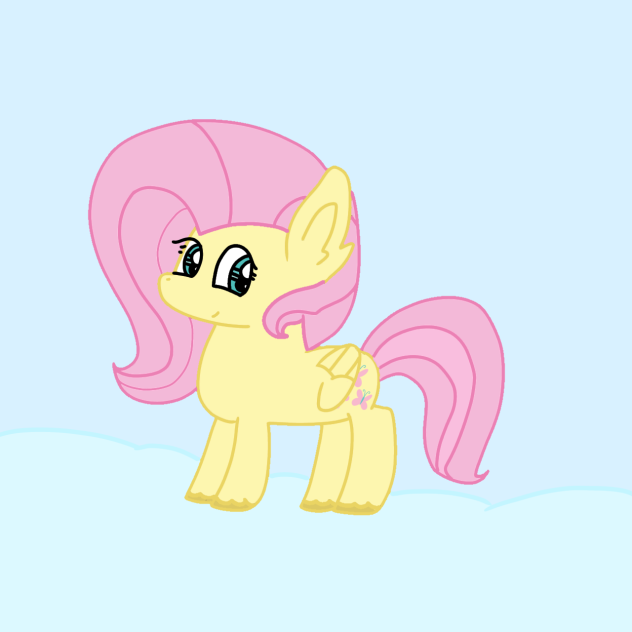 Fluttershy In The Snow❄️