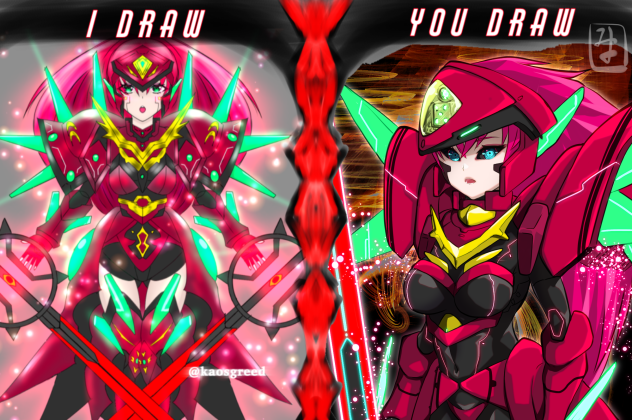 I draw you draw with Rafael.Y.O.Y.