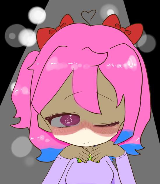 私をてらしてくれるのは白，白をてらしてくれるのは黒なの．