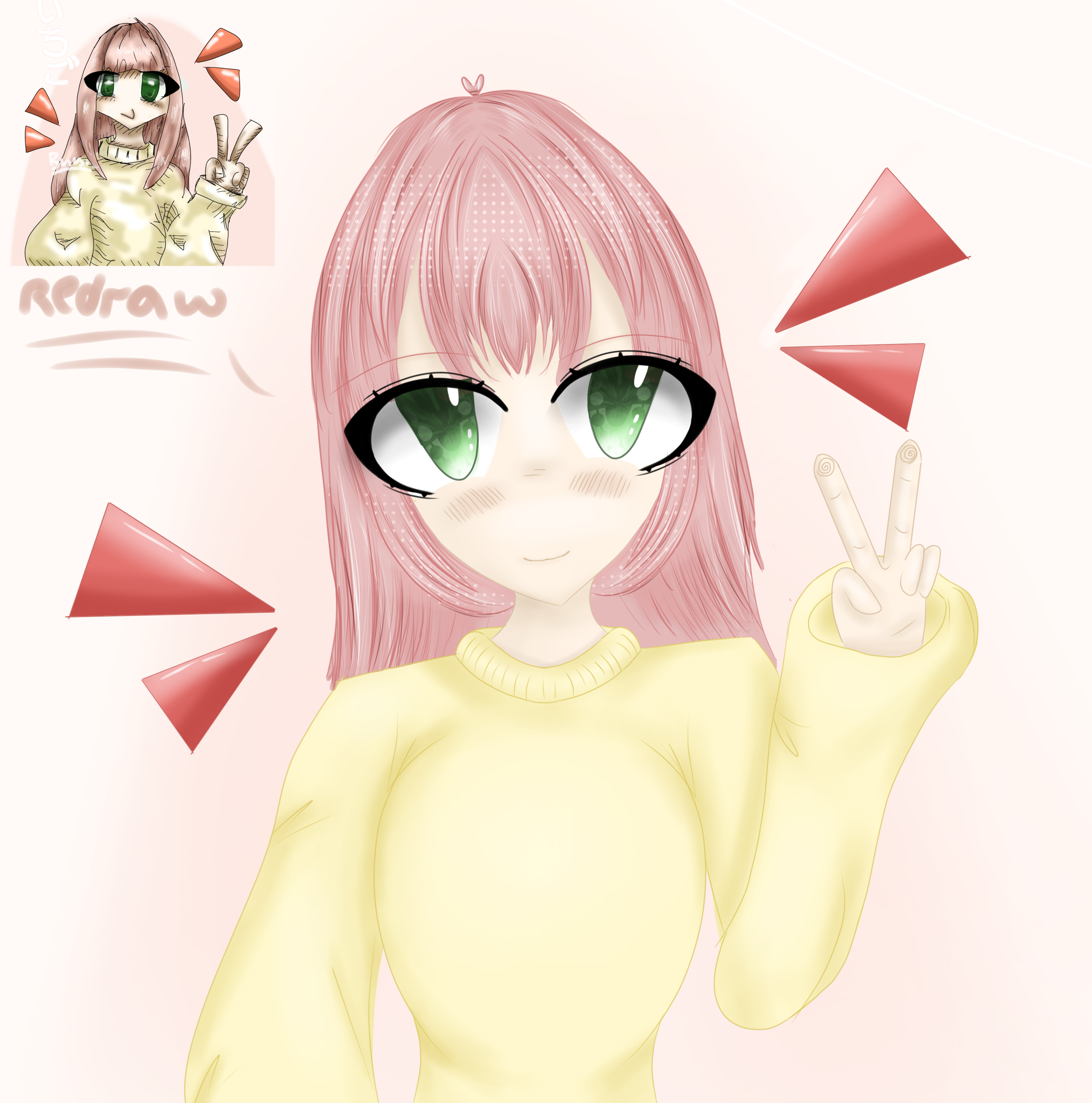 redraw my old art 🩷 - ibisPaint