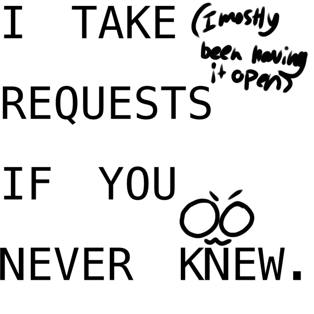 I been having my requests open forever. - ibisPaint