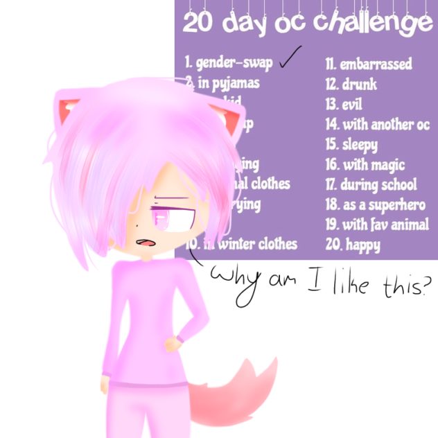 20 days OC challenge