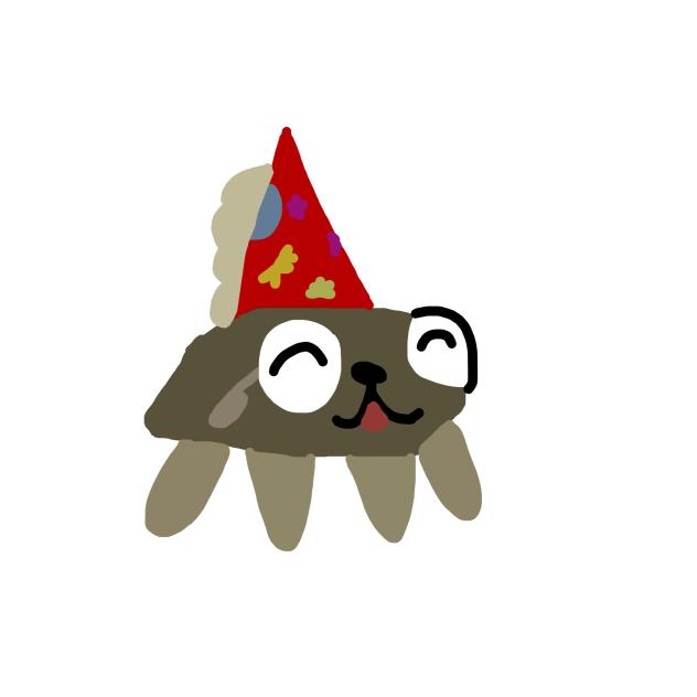 Party pebble drwing