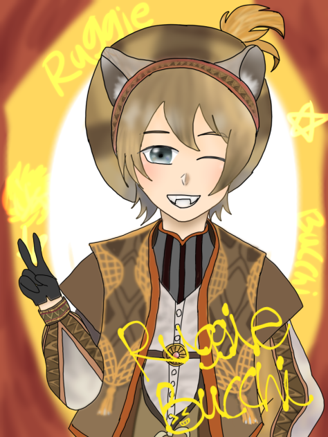 ラギー誕生日記念絵