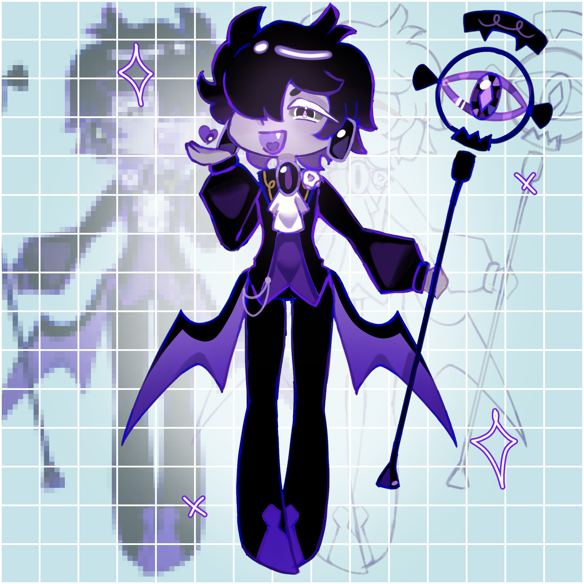 black Sapphire cookie - ibisPaint