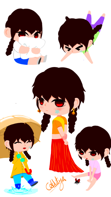 Cute Indian mini Girl