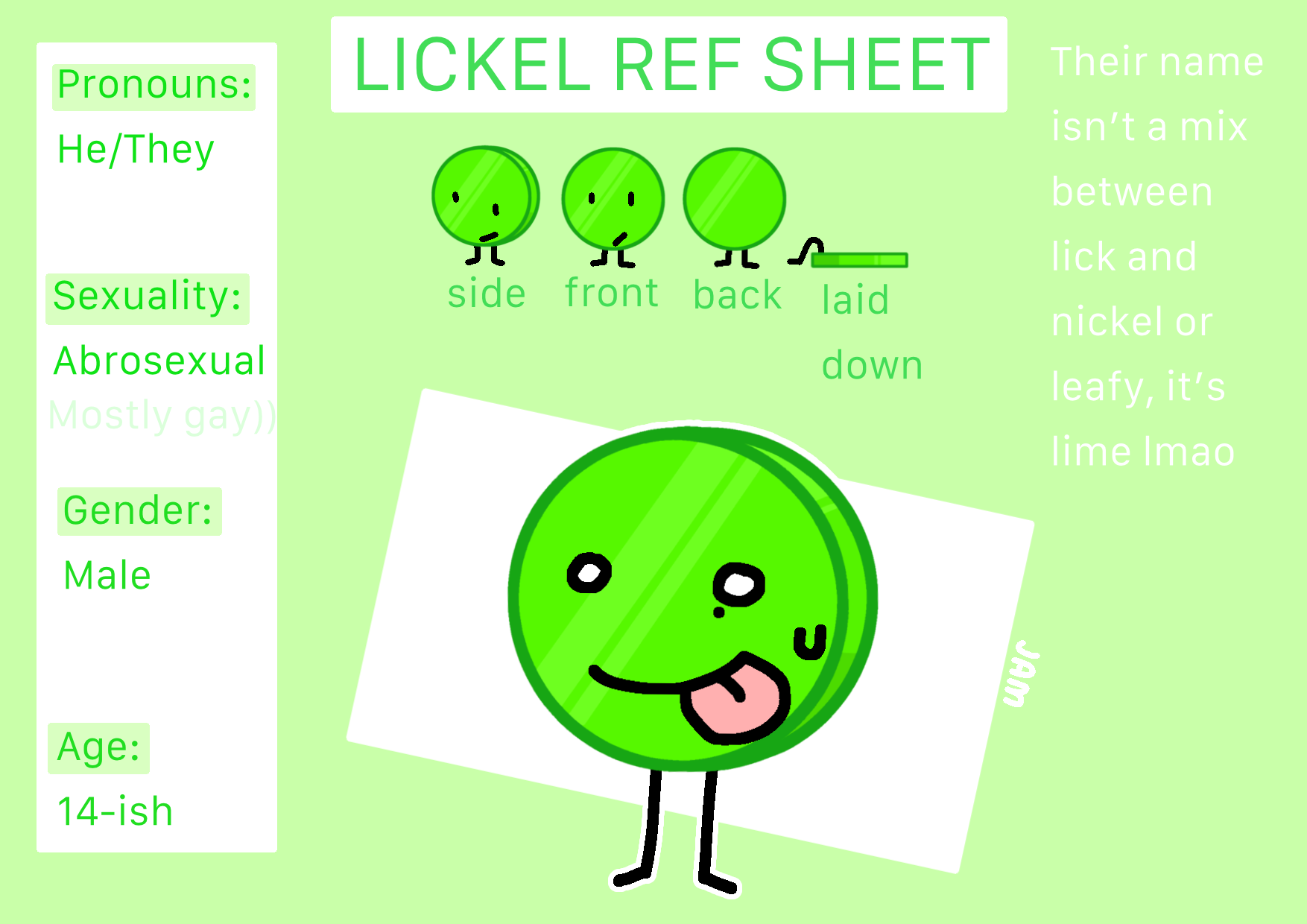 Lickel Ref Sheet - ibisPaint