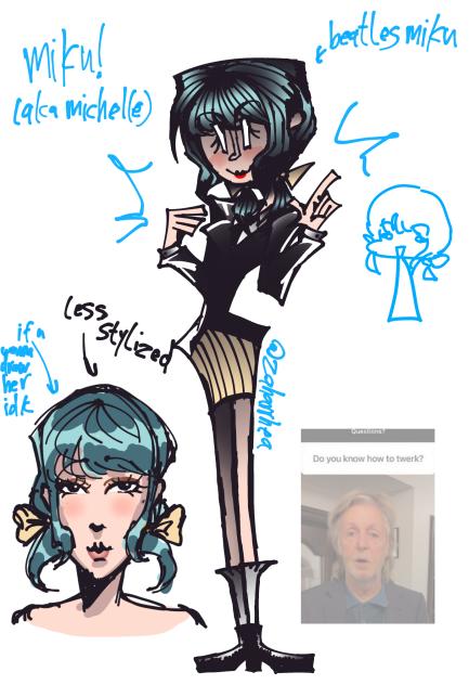 All mikus are canon, they say