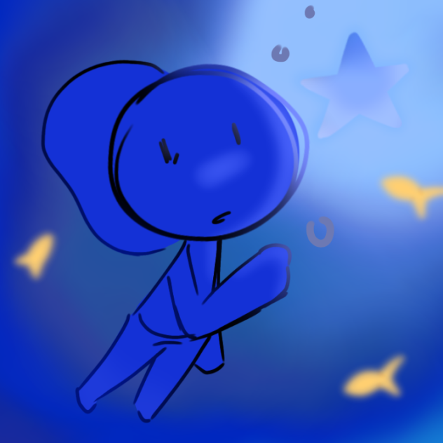 blue