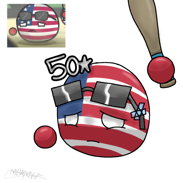 USA IS SO CUTE ☠️