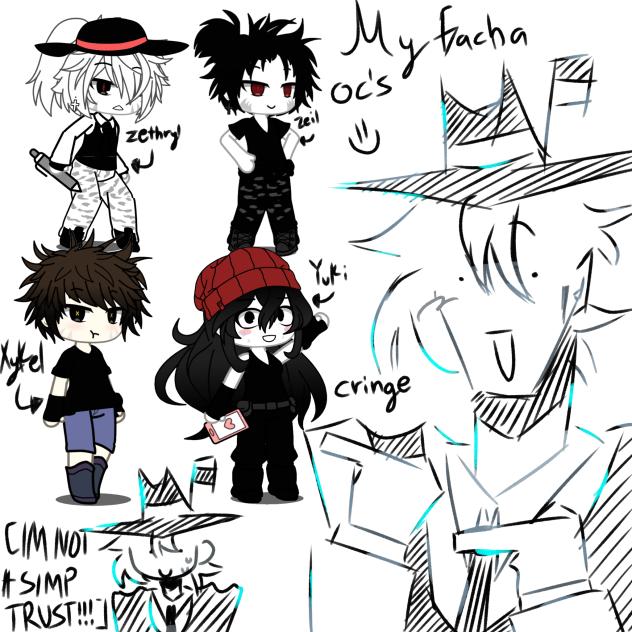 MMMMY GACHA OCS☺️☺️☺️