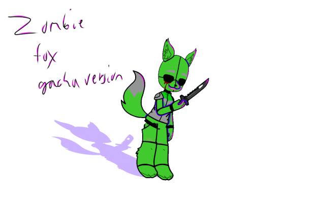 Zombie fox, Gacha version