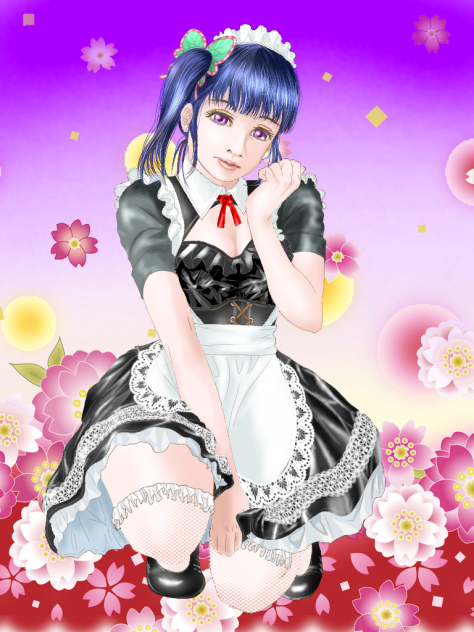 鬼滅の刃 栗花落カナヲ 着せ替え メイド - ibisPaint