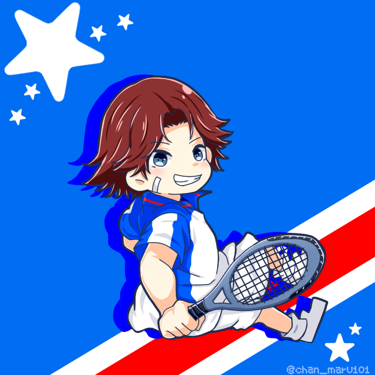 テニプリ 許斐先生のサイン 菊丸英二イラスト入り image340225589.png