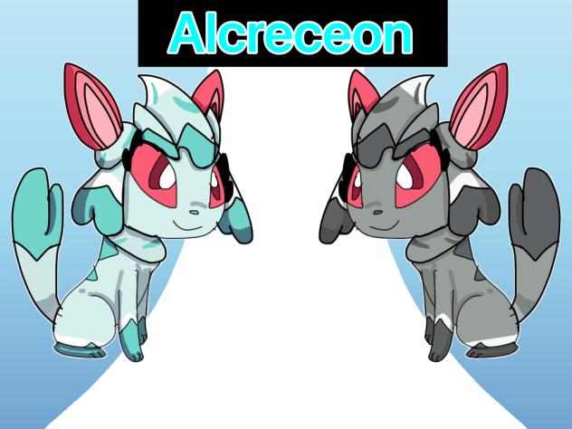 Alcremie Mint cream + Glaceon