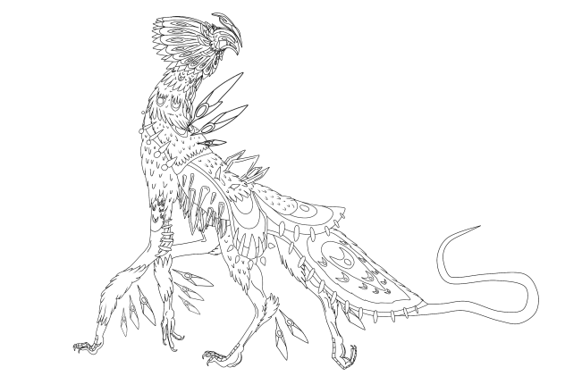 Boreal Warden Outlines