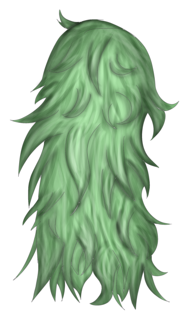 Green hair test