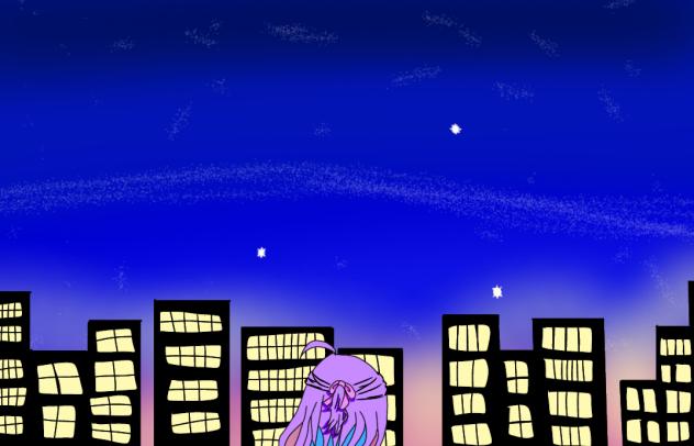 ふと空を見上げると…