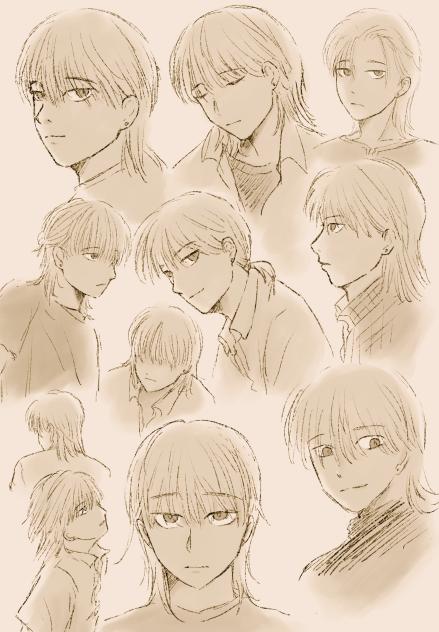 顔だけらくがき