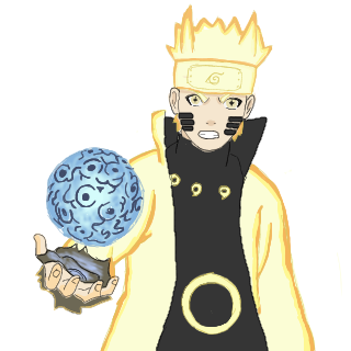 Naruto-Sage Six paths mode-