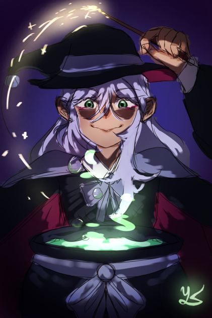 a witch - ibisPaint