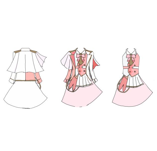 推しとのおそろまる衣装
