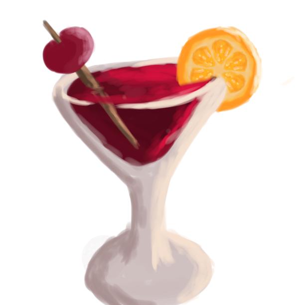 take the drink! - ibisPaint