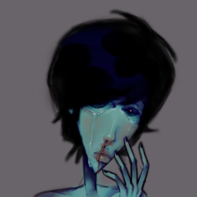 TW BLOOD⚠️ second art style practice WIP