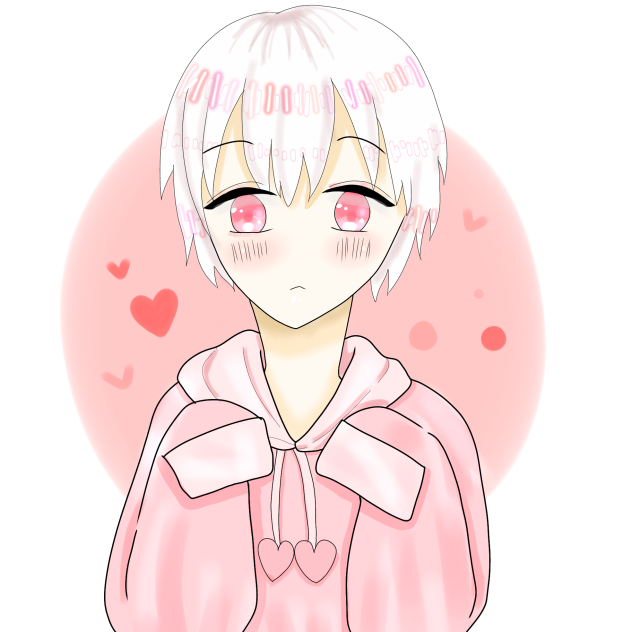 ぴんくのパーカーちゃん💗