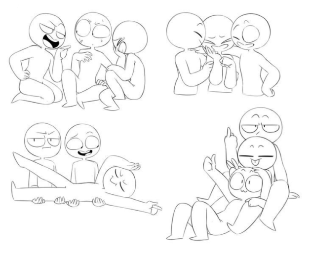 Love Triangle Collab (Blank)