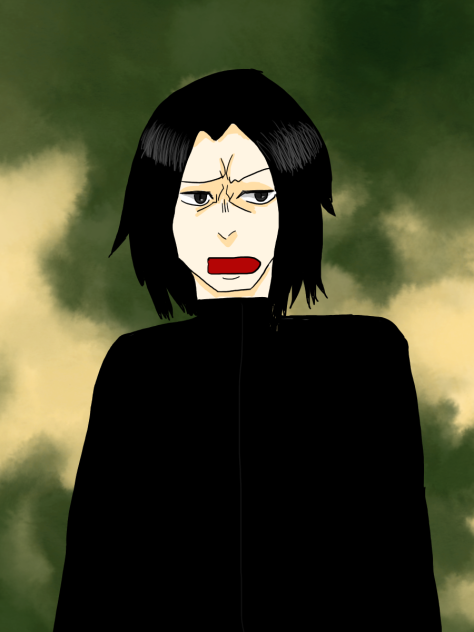 スネイプ先生 マジギレ3秒前 Ibispaint