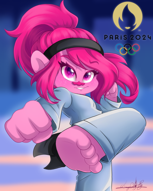 Poppy in the judo category
