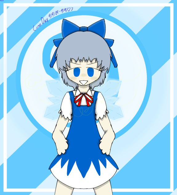 Cirno Day Art  9️⃣❄️