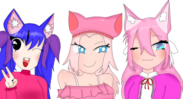 Sarah, Emmee, and Rosie