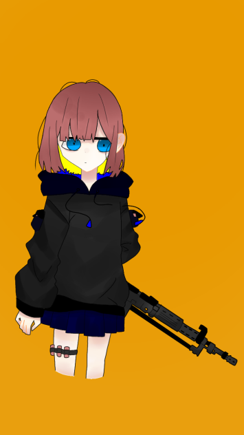 武器と女の子