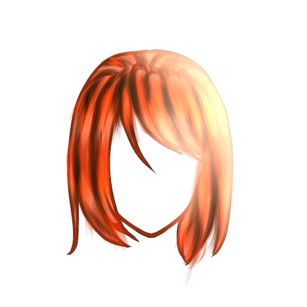 manga hair