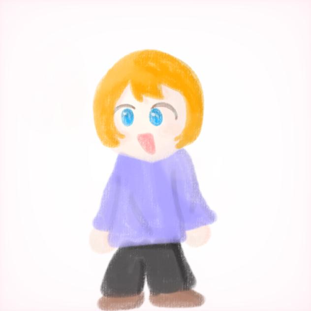 厚塗り風
