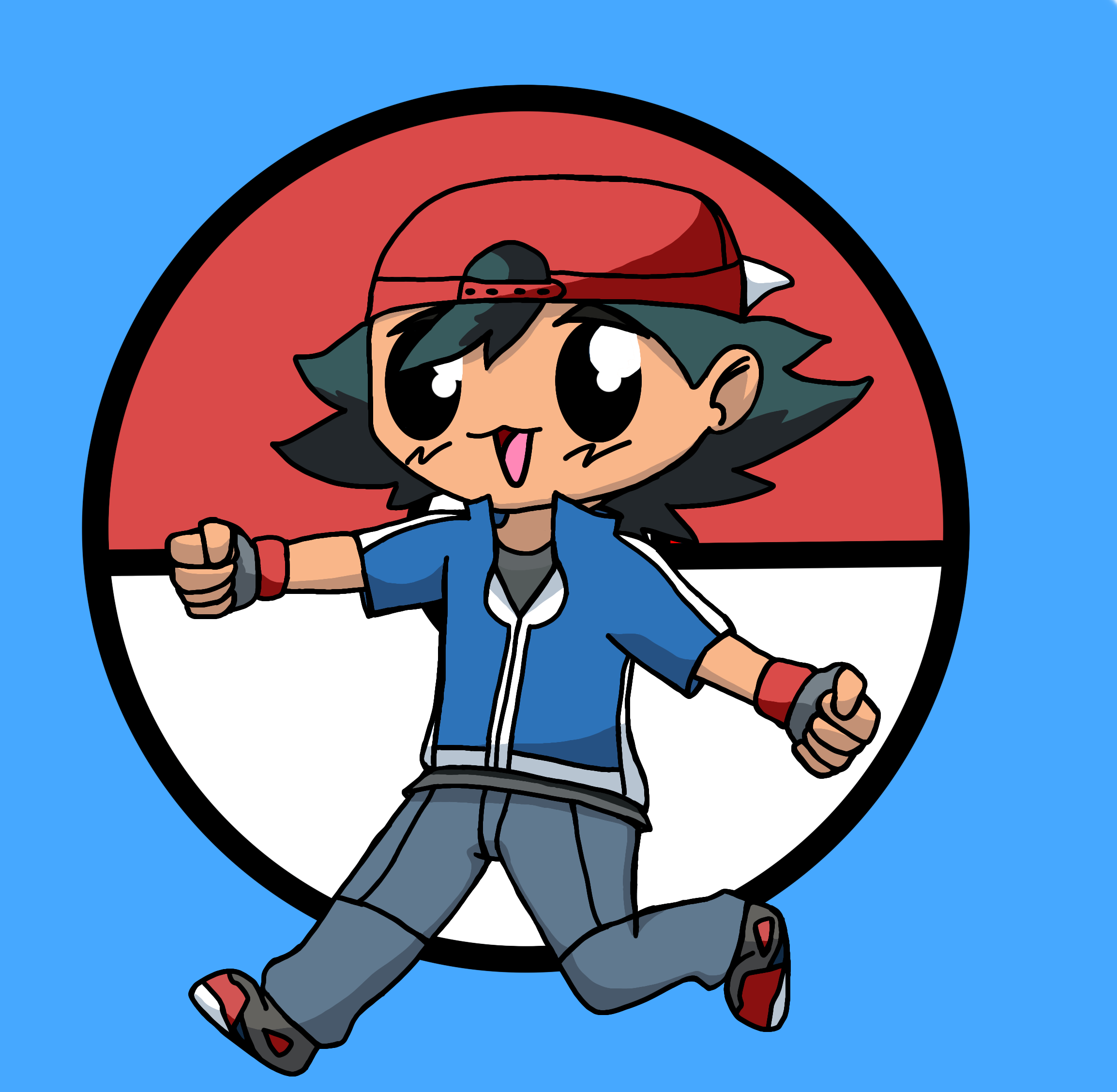 Ash Ketchum - ibisPaint