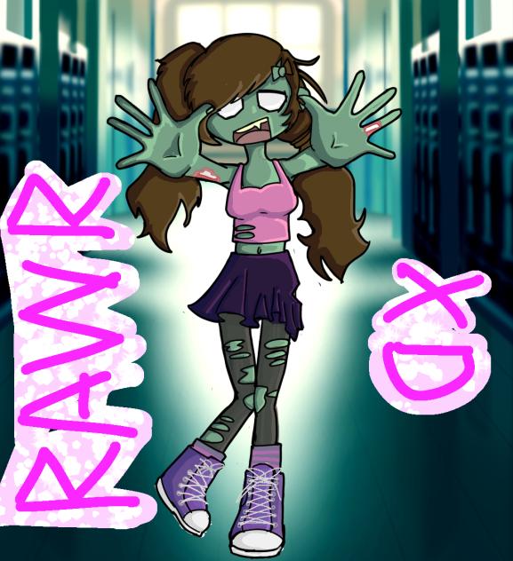 Zombie girl!