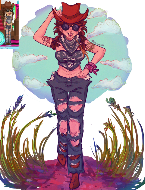 Cowgirl (my MSP avatar ayy)