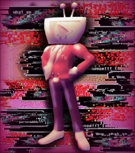 Tenna render for no reason deltarune idk