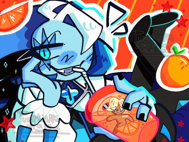 Shadow milk and his cream soda 🍊