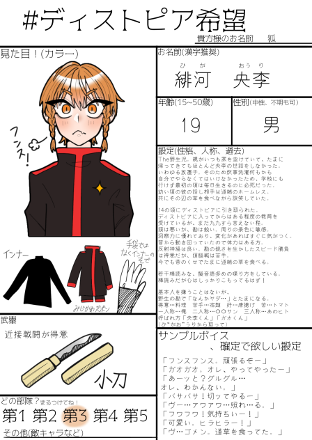#ディストピア希望