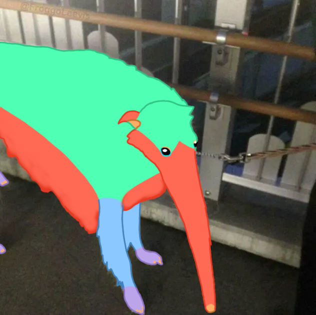 Borzoi wolfie drawover